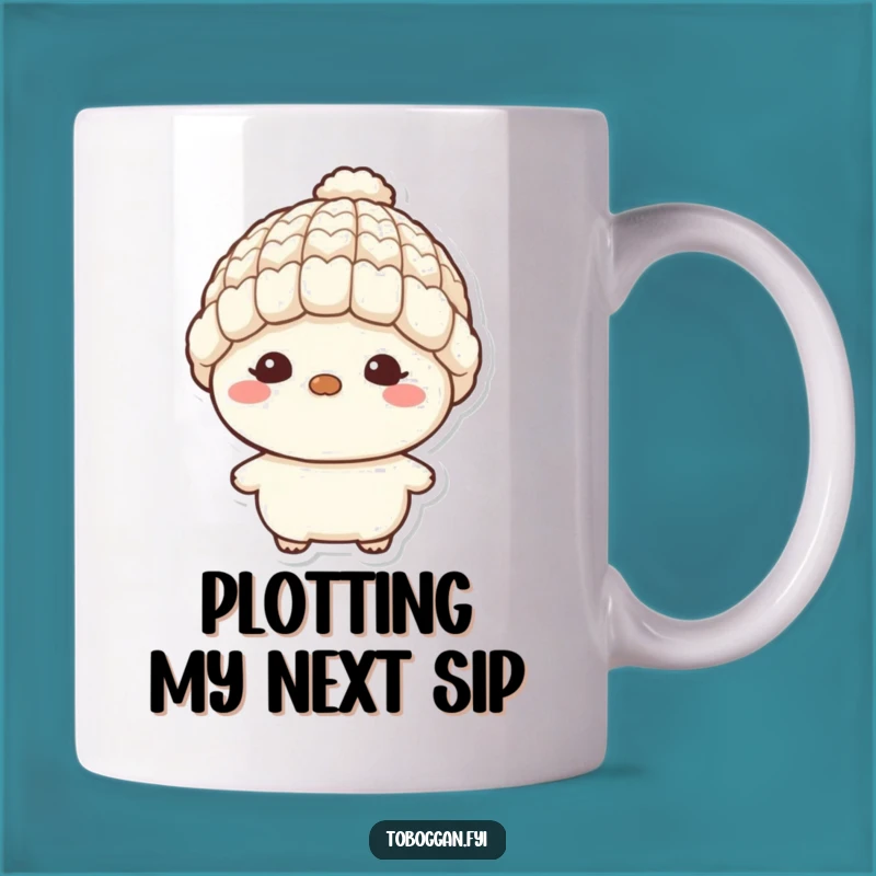 Funny Mischief Maker Mug: Whimsical Character, Adorable Hat, Perfect Gift!