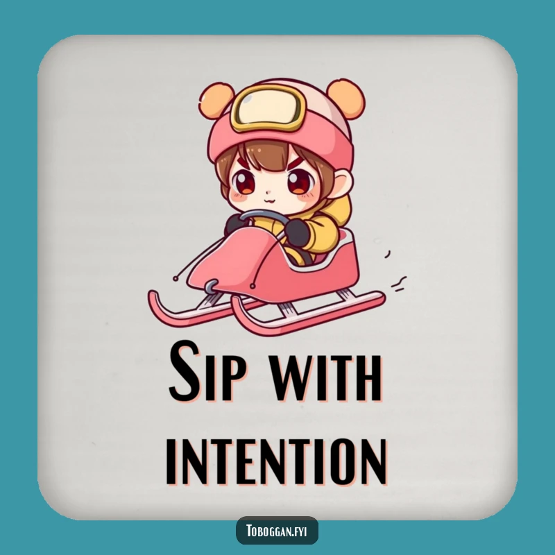 Funny Focused Sledder Coaster: Protect Surfaces with Intense Style!