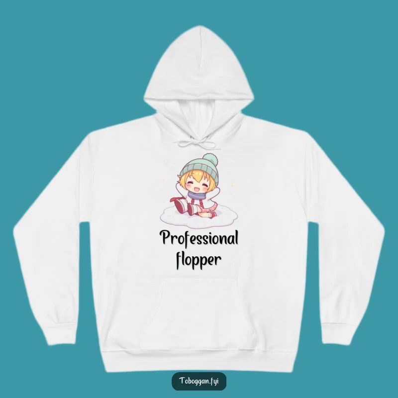 Funny Snow Tumbler Hoodie: Cozy Up with Winter Giggles!