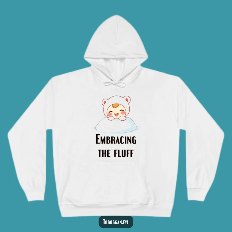 Funny Snowdrift Hoodie: Cozy Giggles & Playful Bumps - Great Funny Gift!