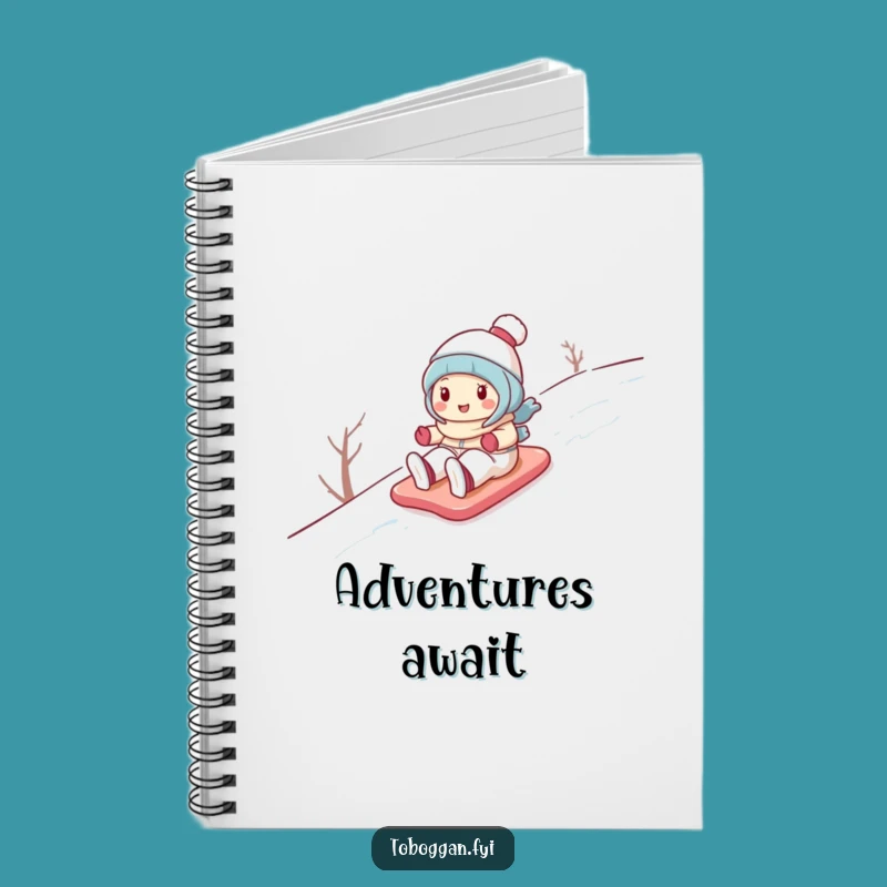 Funny Snow Hill Character Notebook: Jot Down Your Adventures Happily!