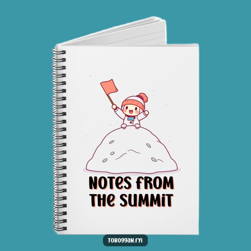 Funny Snowdrift Champion Notebook: Record Your Triumphs