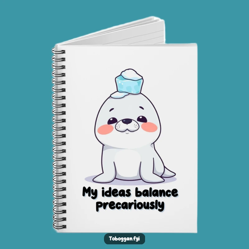 Funny Seal Notebook: Jot Down Mischievous Arctic Ideas!