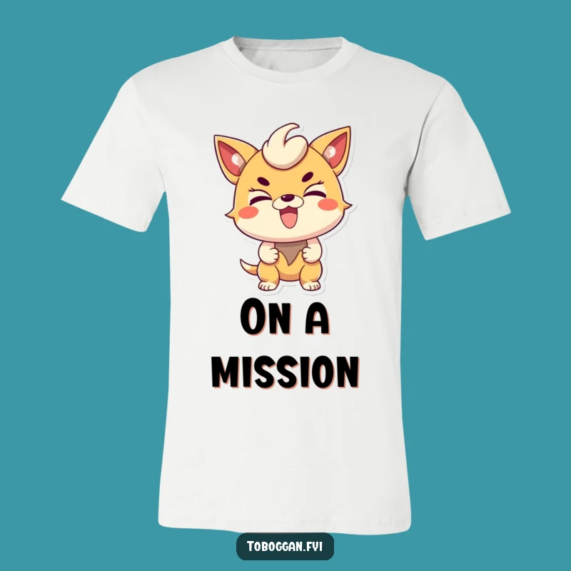 Funny Determined Character T-Shirt - Show Your Passion and Drive