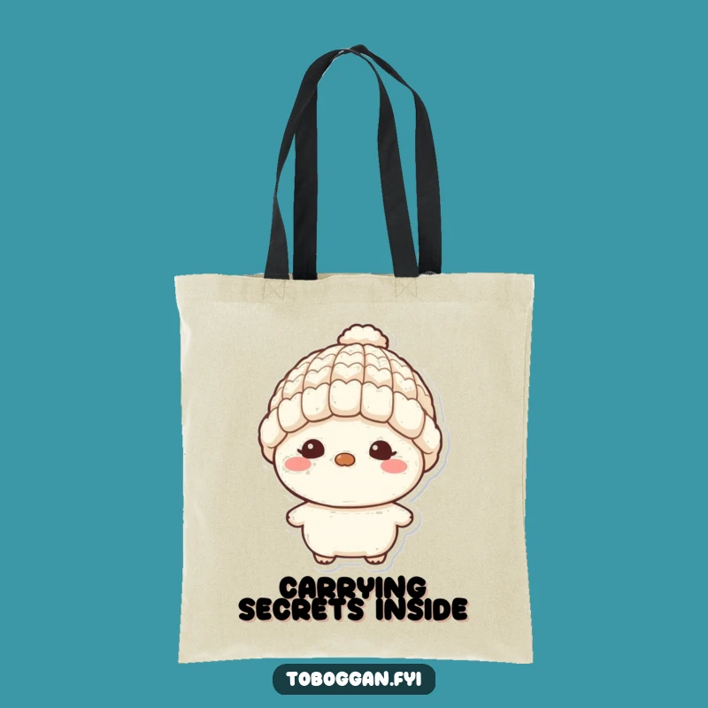 Funny Mischief Maker Tote Bag: Cute Character, Big Smiles, Practical Gift!